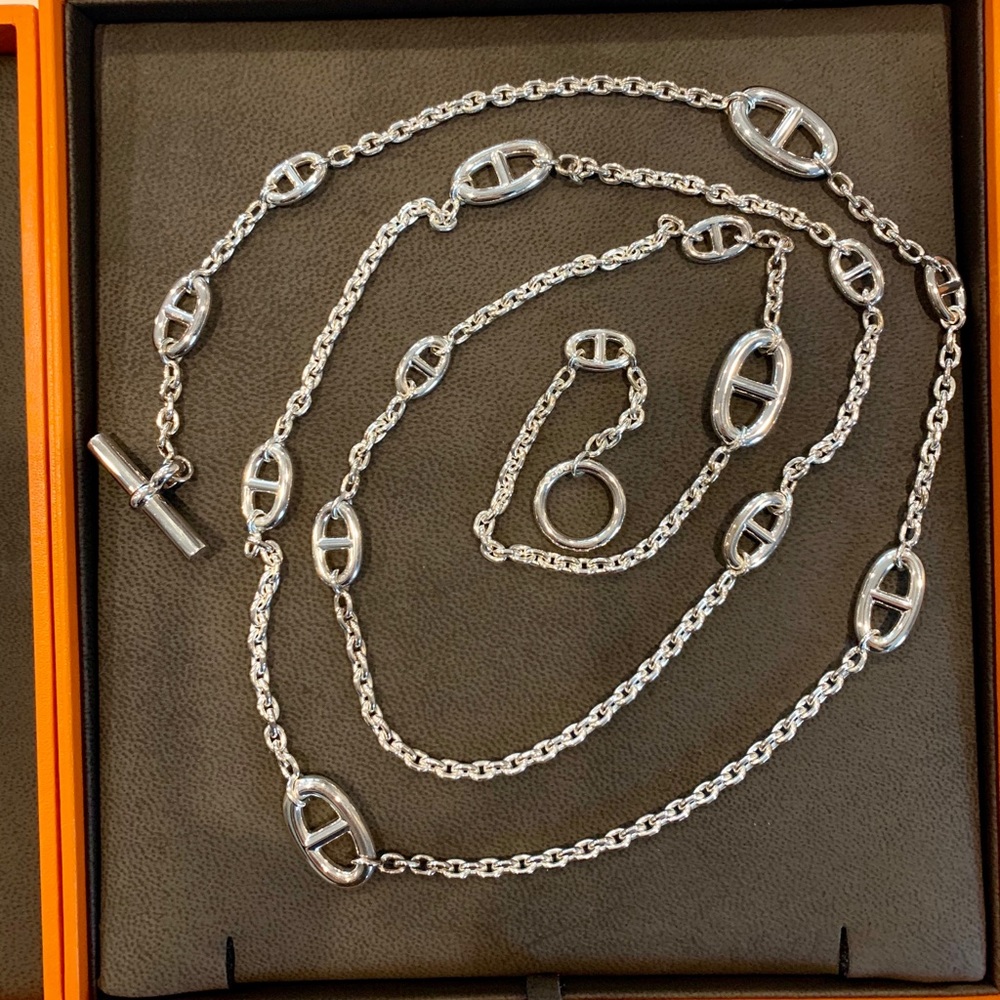 🚫SOLD🚫Hermes Farandole Long Necklace 120